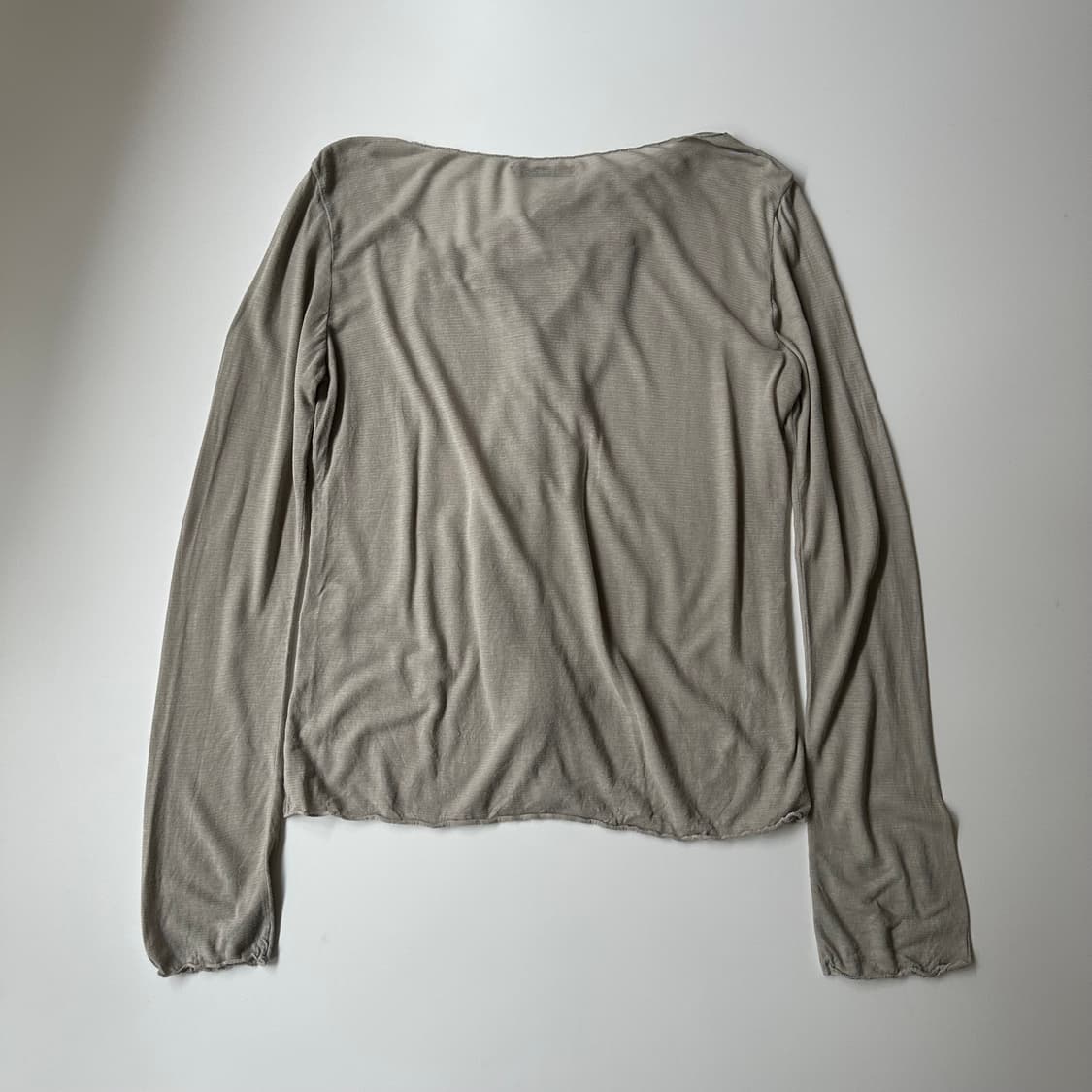 이세이미야케 issey miyake 큐프라 혼방 디테일 티셔츠 상품이미지6