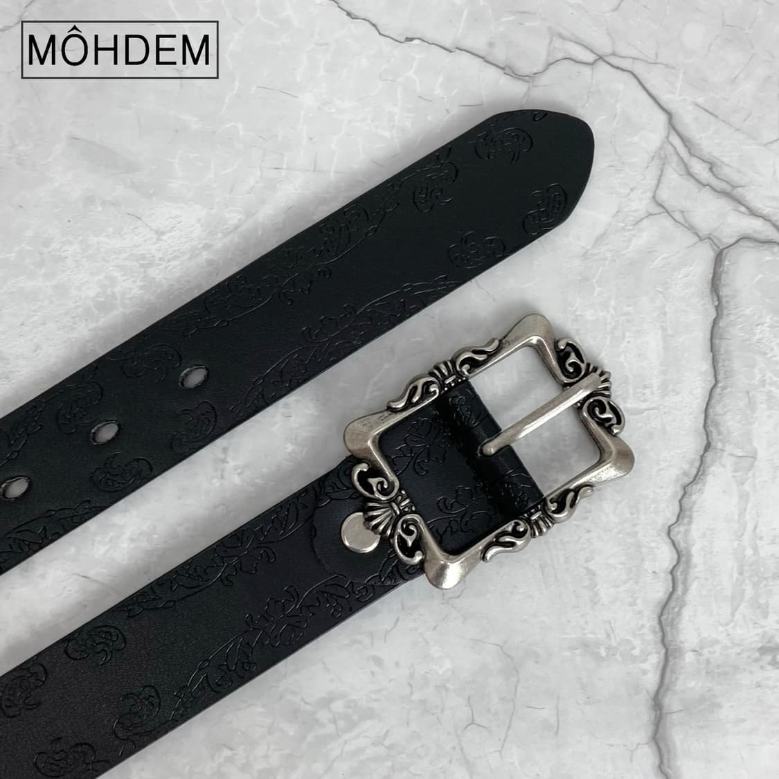 [Unisex 에스닉 버클 웨스턴 벨트 상품이미지6
