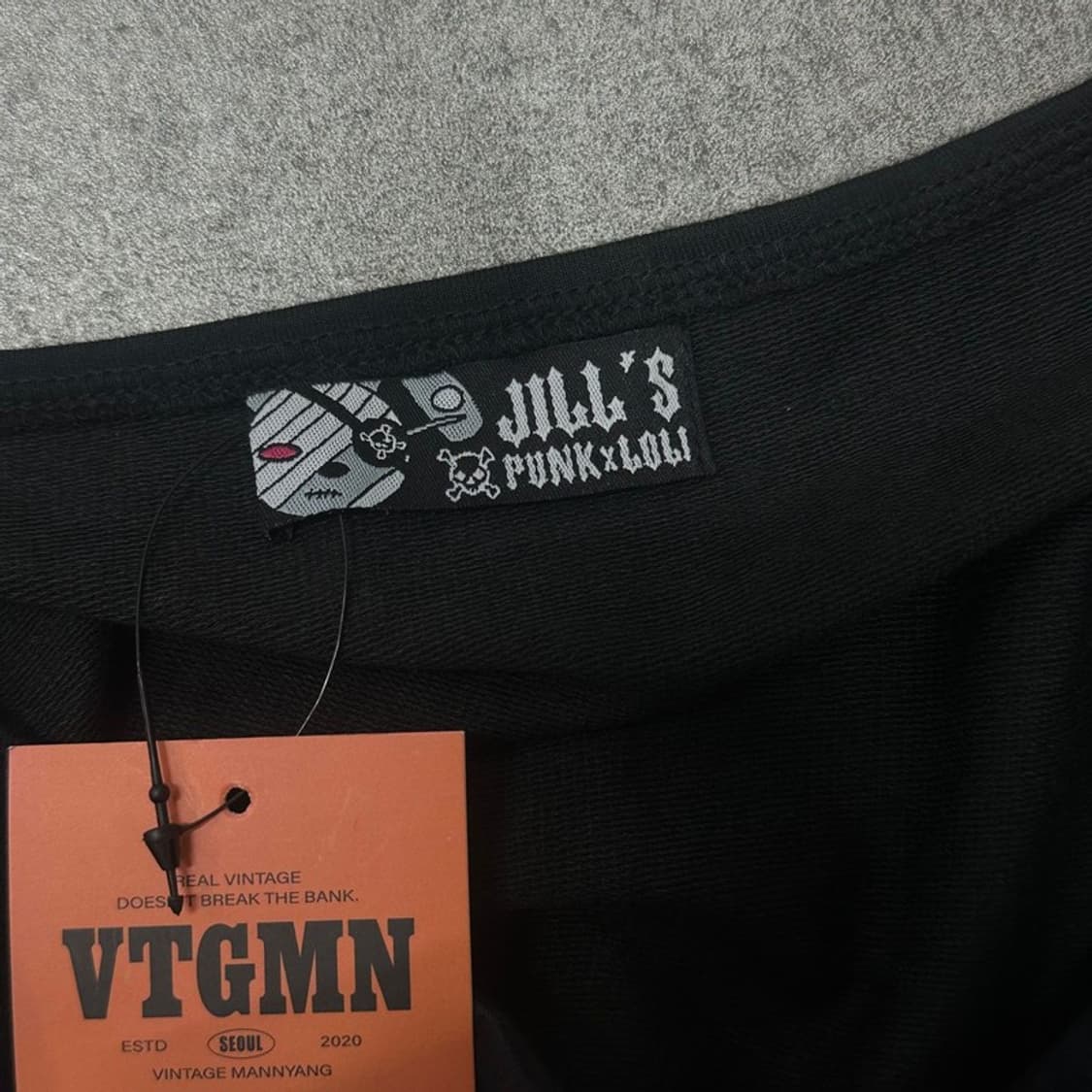 JILL’S 락펑크 아일렛 체인 티셔츠 상품이미지4