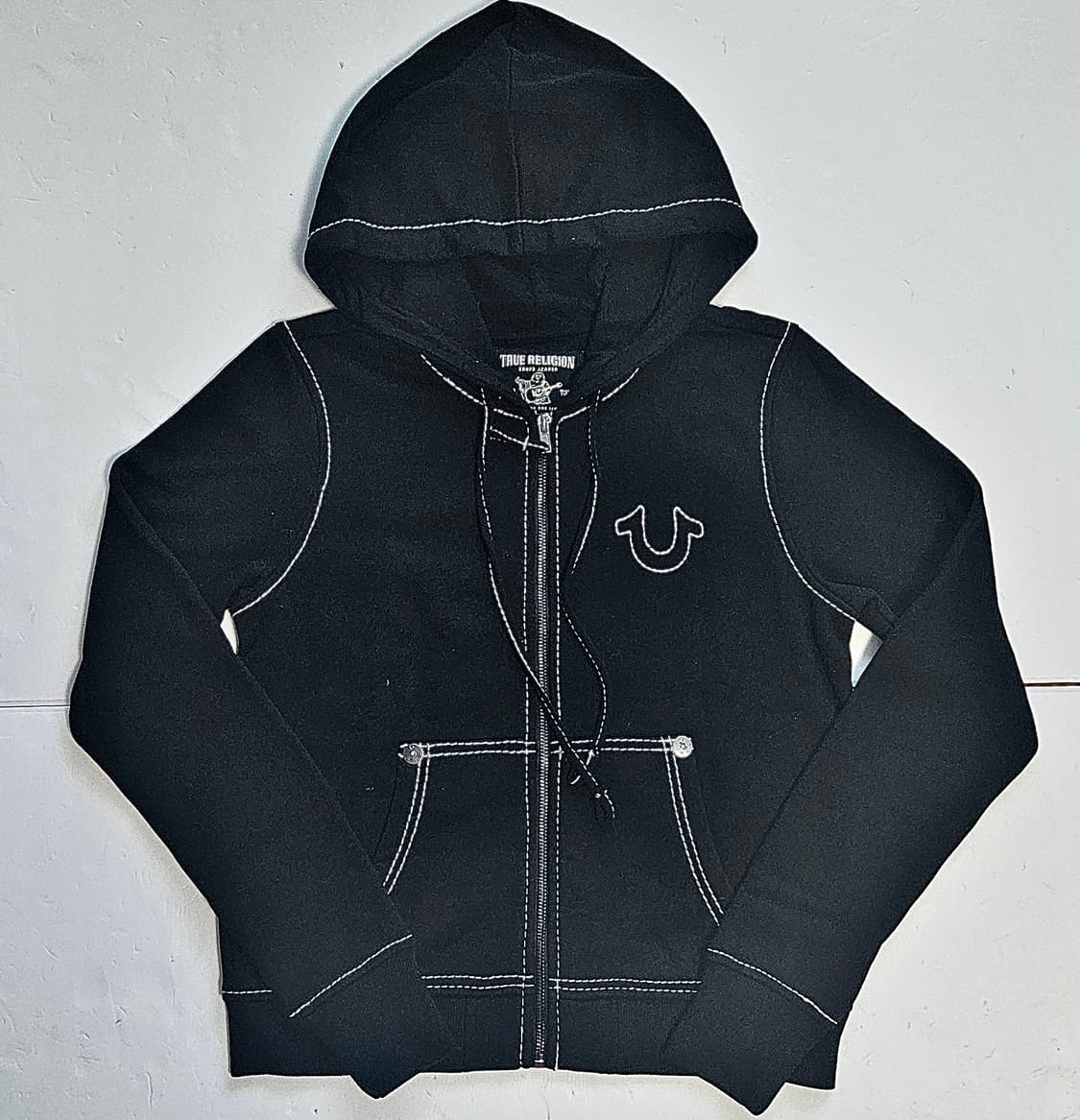[새제품] 트루 릴리젼 big t 후드집업 상품이미지3