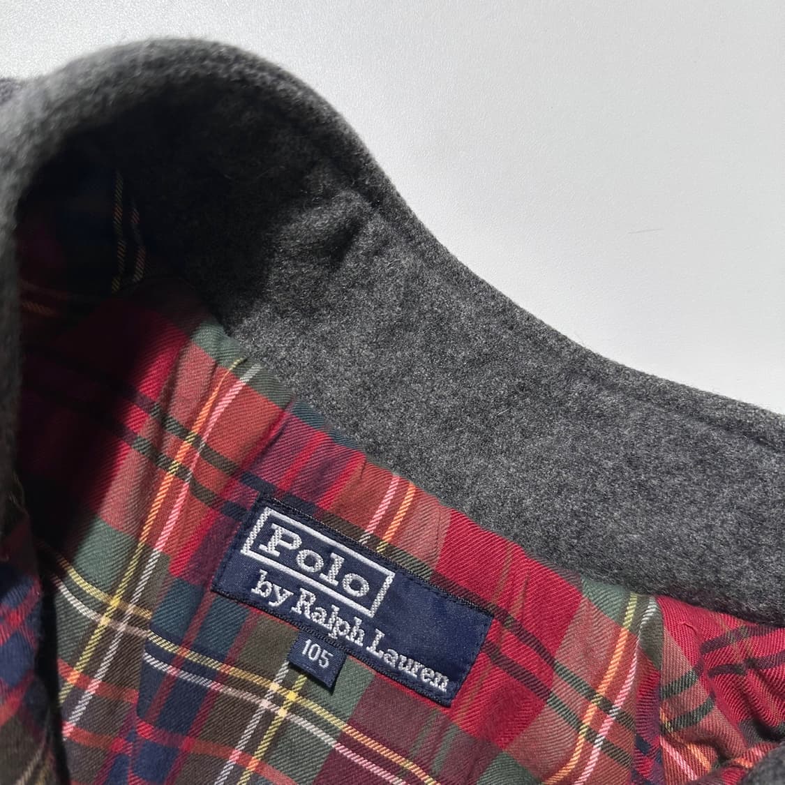 폴로 랄프로렌 울 바라쿠타 블루종 자켓 상품이미지5