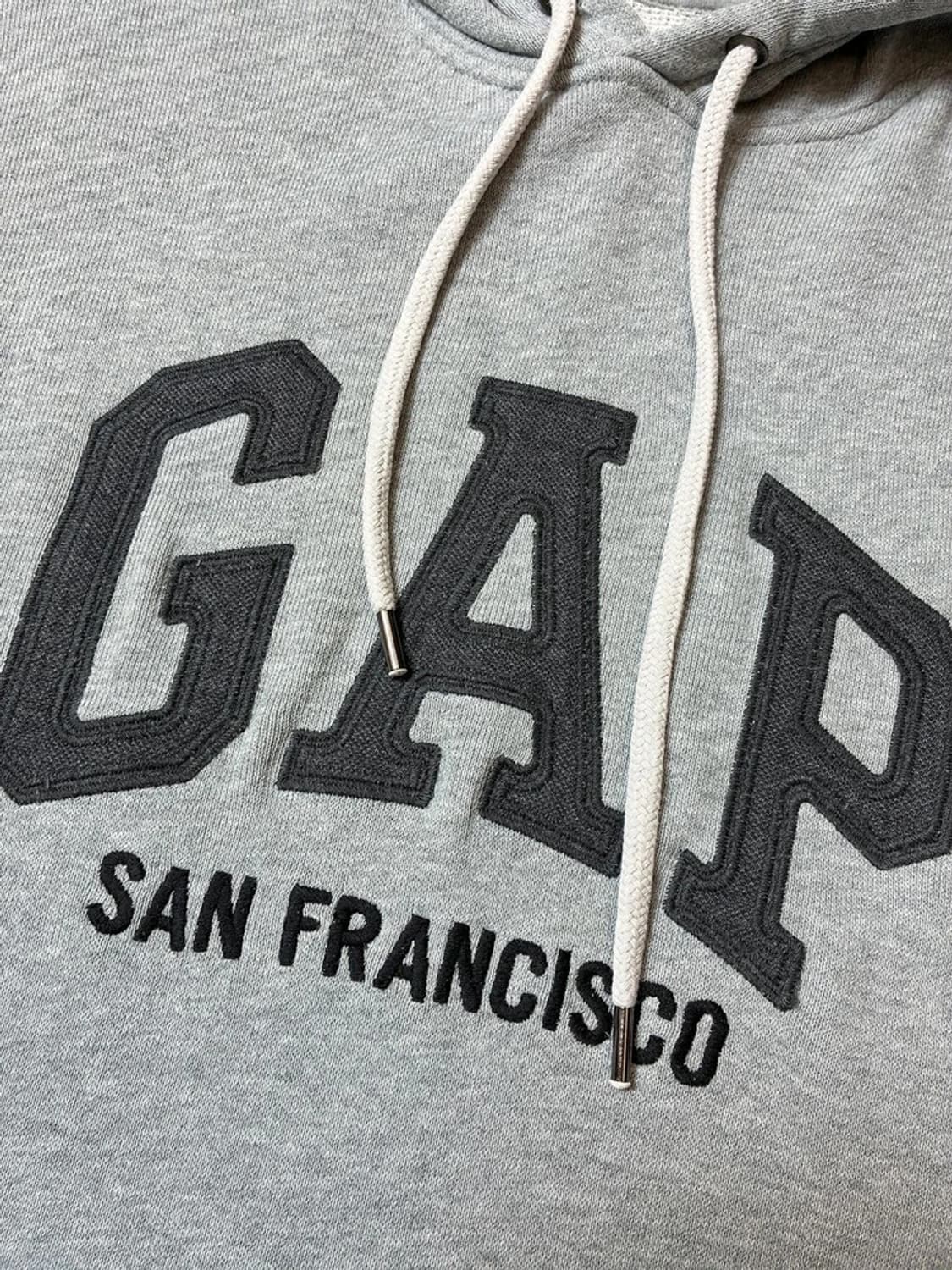 갭 00's 로고 그레이 빈티지 후드티 PN9359 상품이미지3