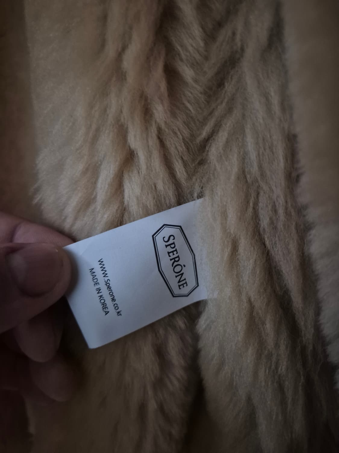 스페로네 리얼 양가죽 무스탕 판매 상품이미지7