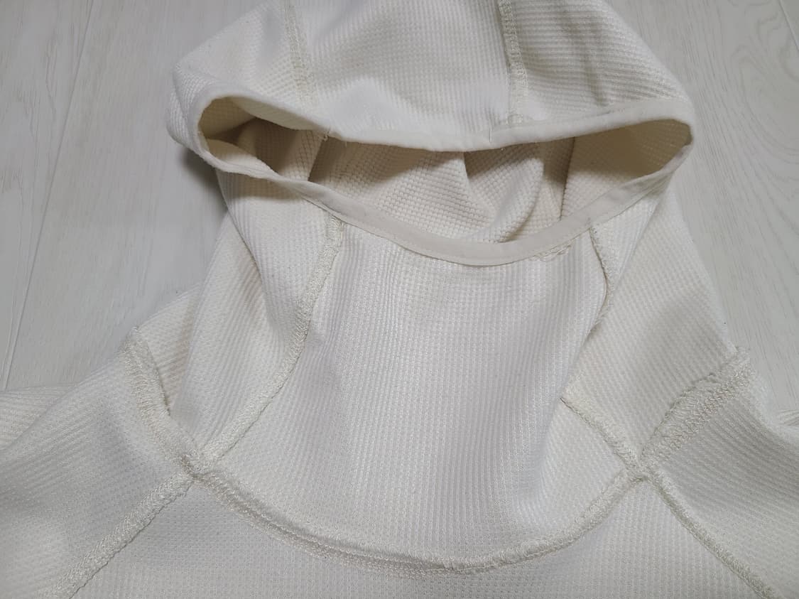 그리드 후리스 후디 상품이미지3