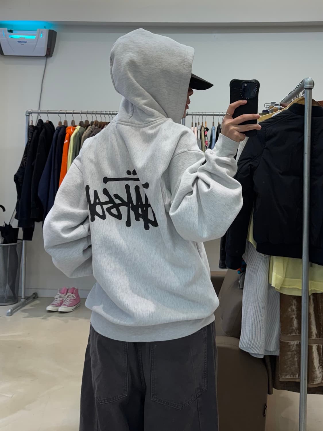 스투시 베이직 후드집업 상품이미지5