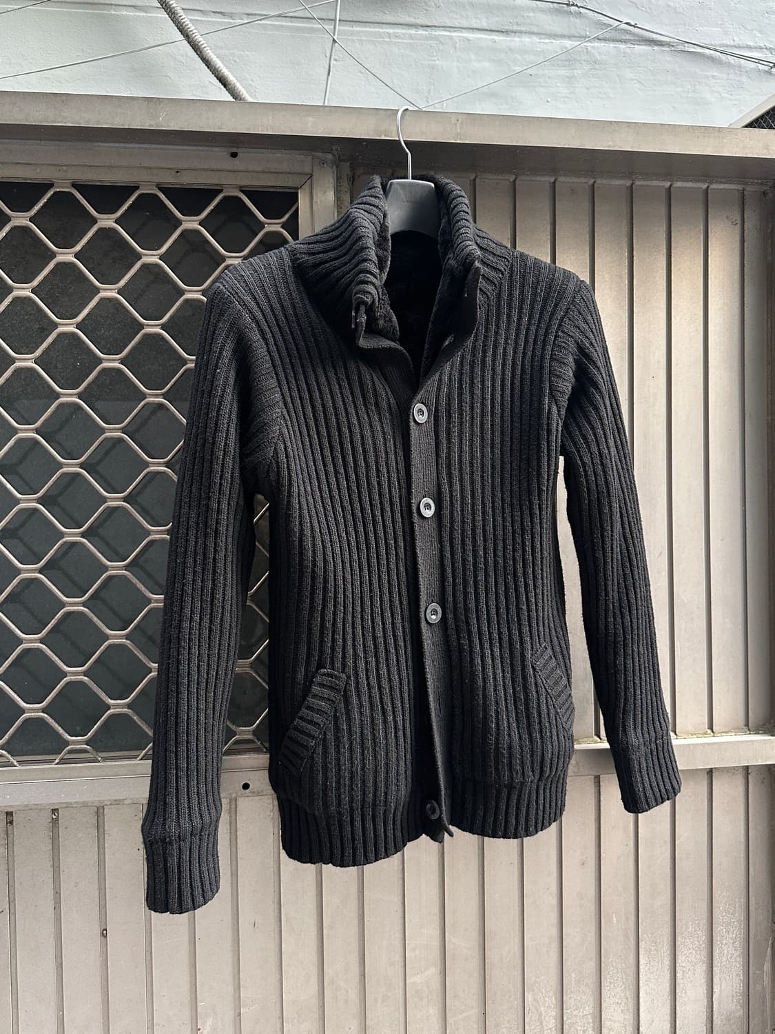 Rare vintage knit fur jacket 상품이미지2