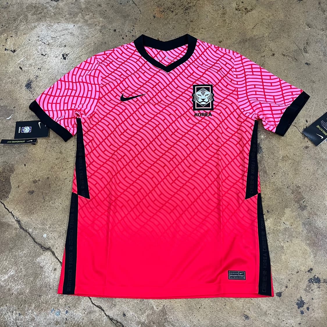 [정품/L] 나이키 2026 대한민국 축구 국가대표팀 홈 유니폼 b16 상품이미지2