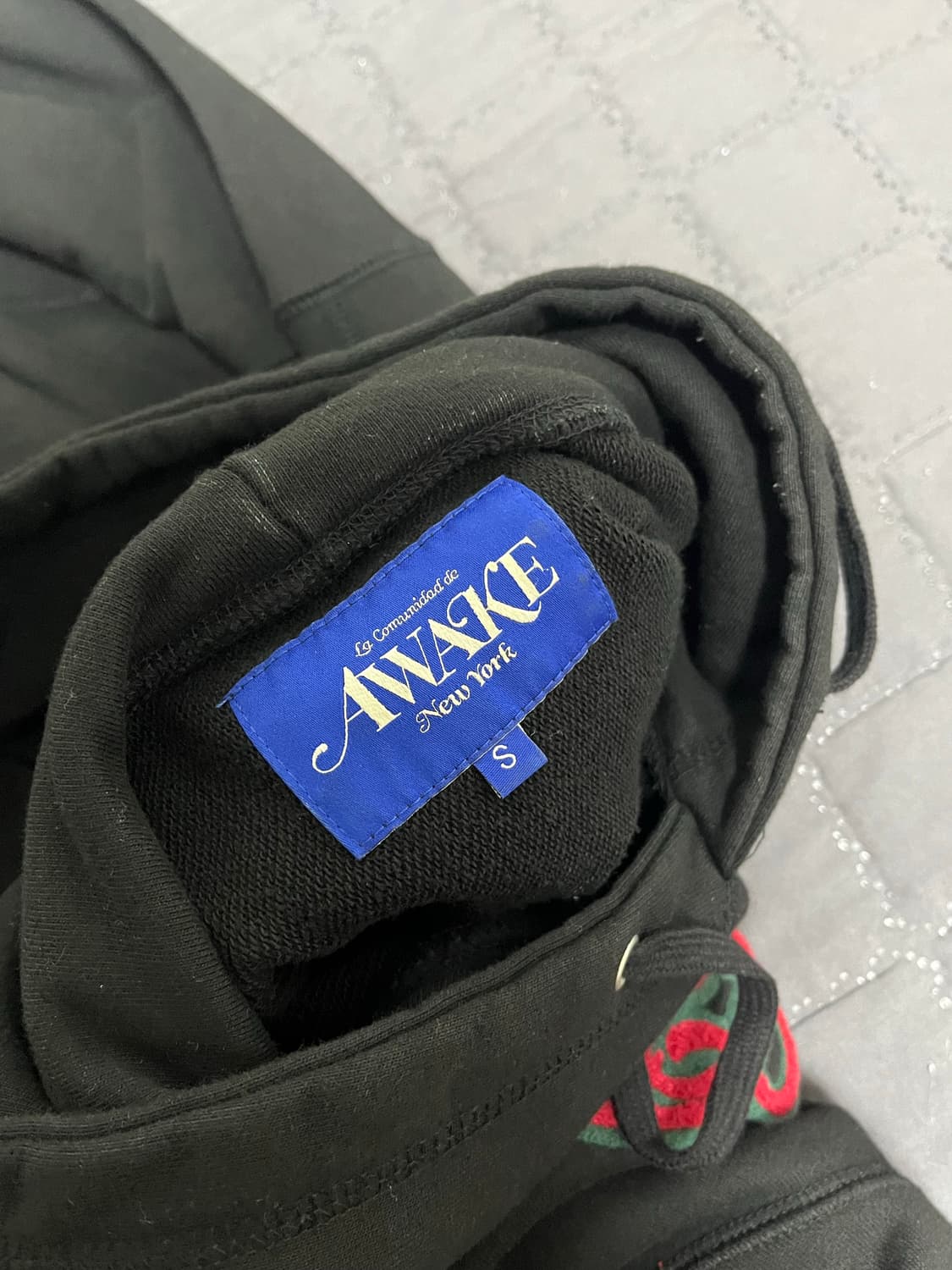 어웨이크 뉴욕 후드티 블랙 S사이즈 상품이미지7