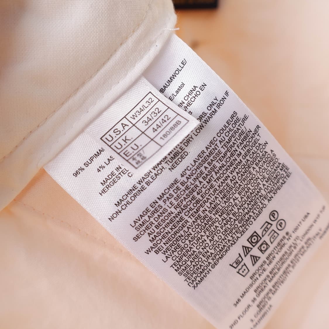 33/새상품 브룩스브라더스 코튼 팬츠 상품이미지8