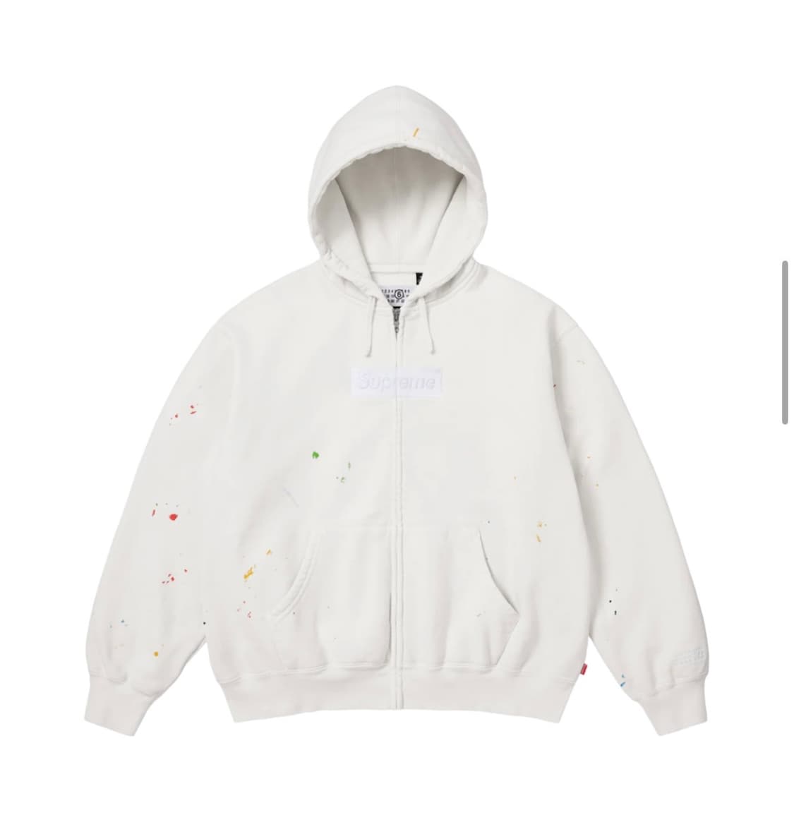 [S] 슈프림 mm6 박스로고 후드집업 상품이미지1