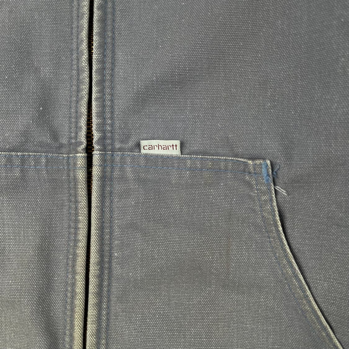 올드 칼하트 써멀 라인드 액티브 자켓 페이디드 블루 그레이 상품이미지6