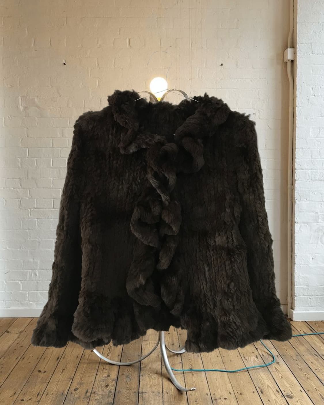 vintage rabbit fur cardigan 상품이미지6