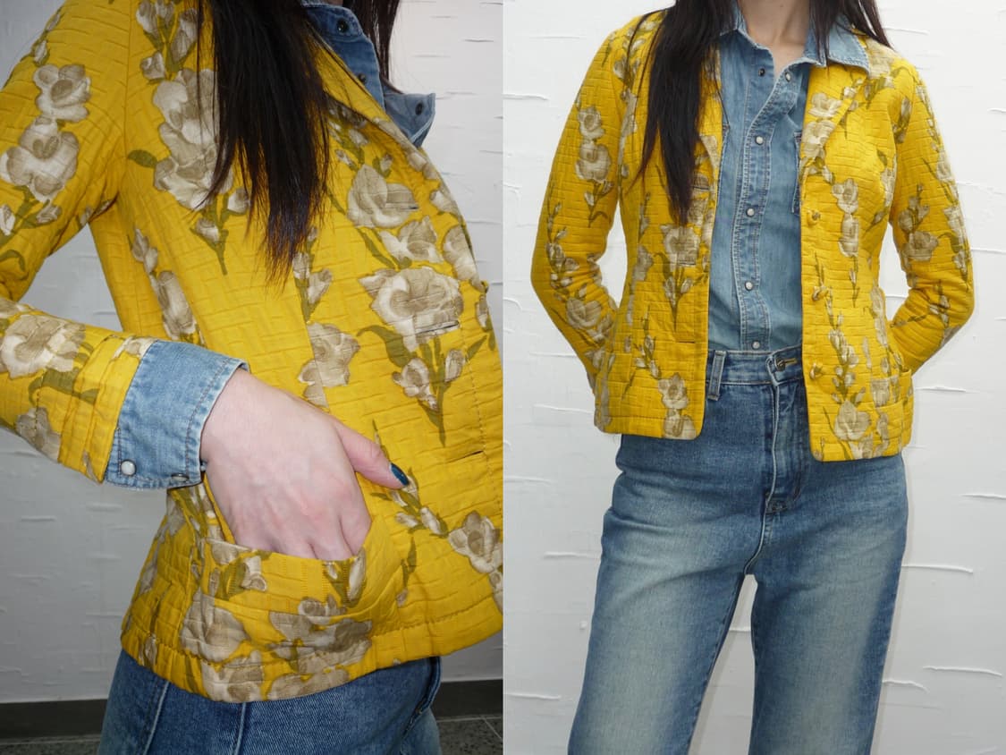 quilted floral jacket 상품이미지1