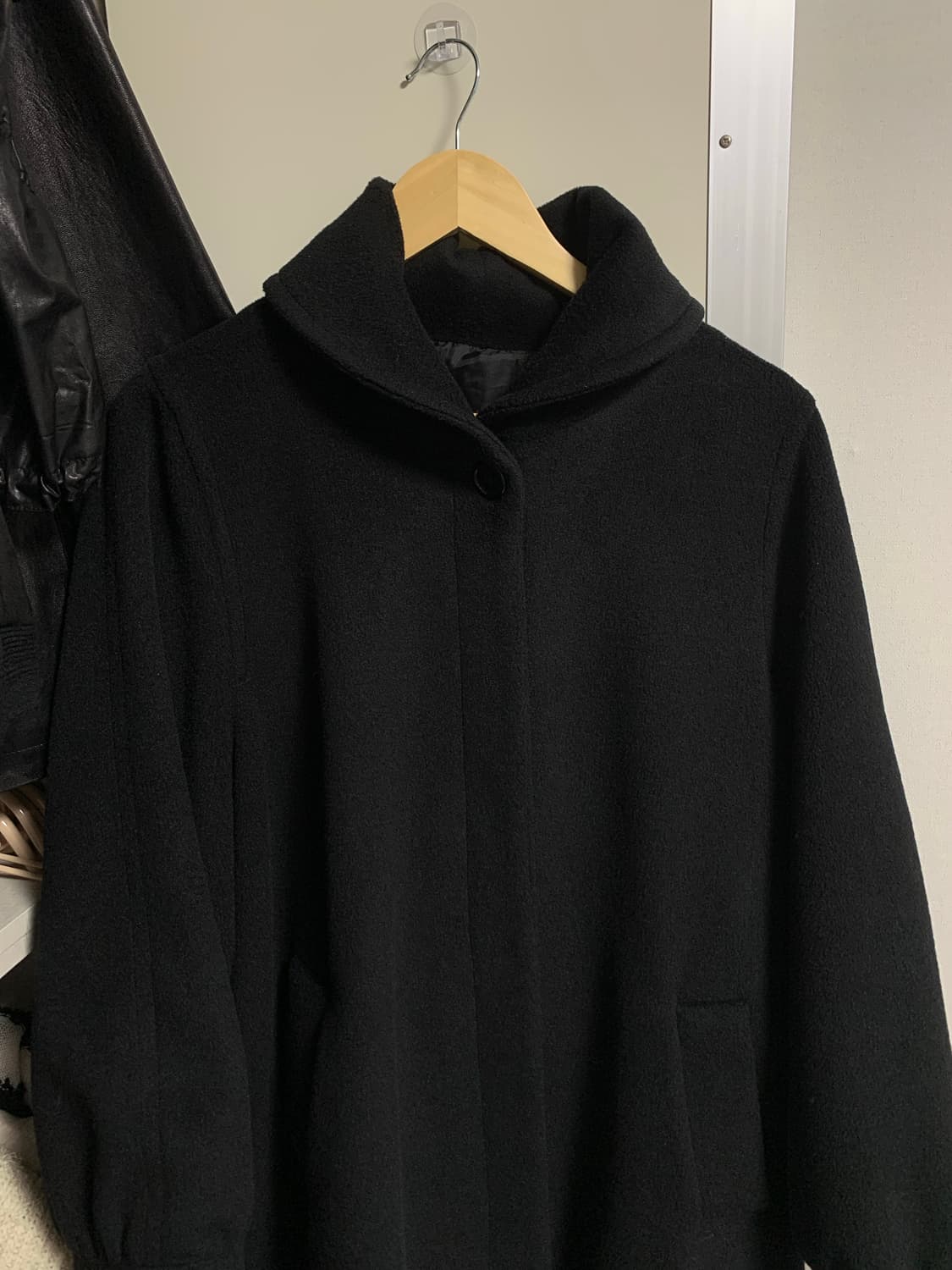 쉬이즈큐트 커들코트 블랙 상품이미지3