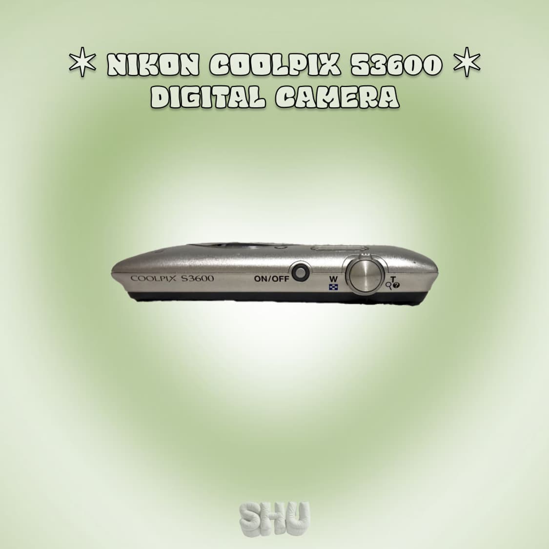 니콘 쿨픽스 S3600 빈티지 디카 실버  상품이미지6