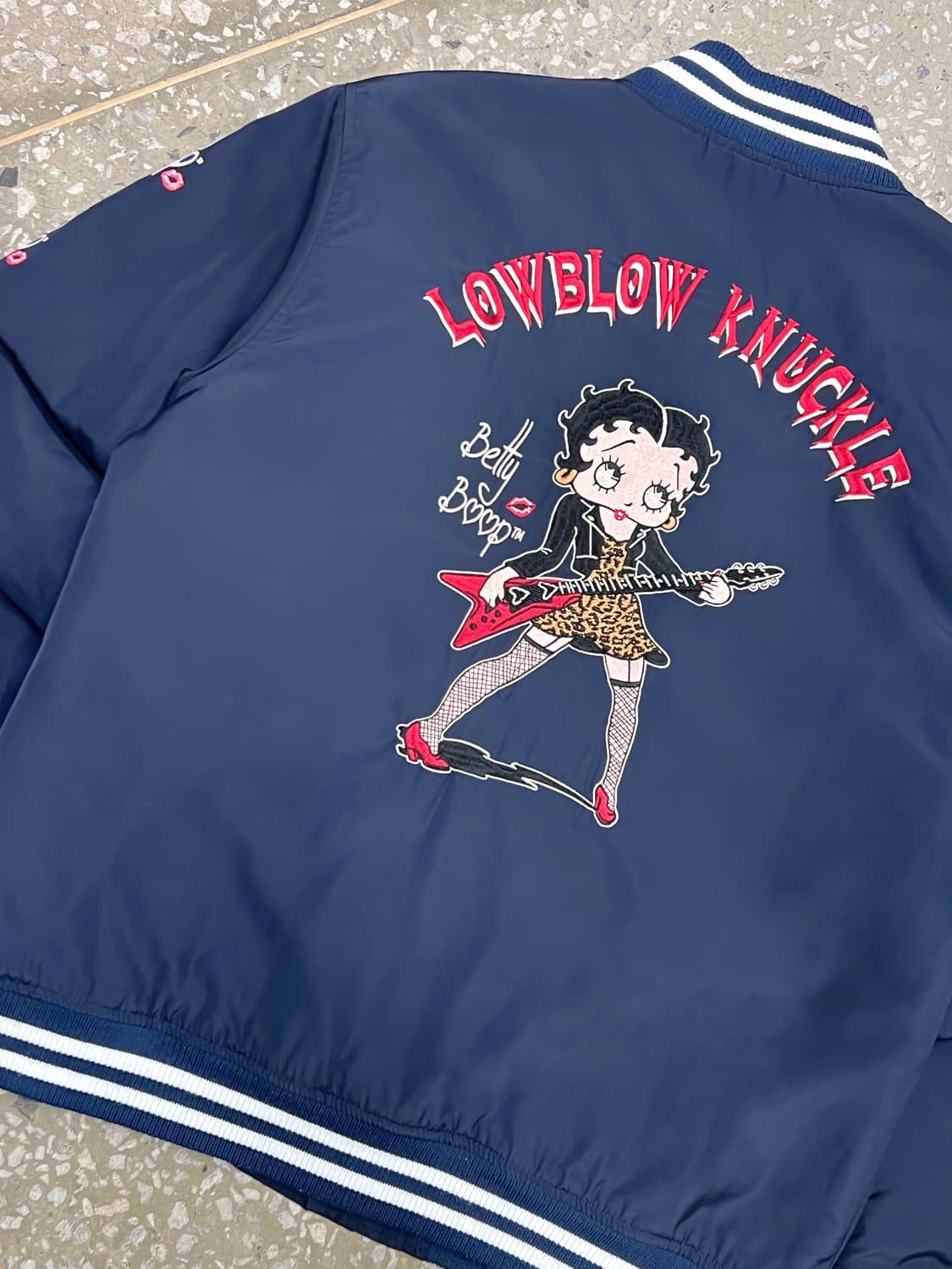Low Blow Knuckle Betty Boop Stadium jack 상품이미지1