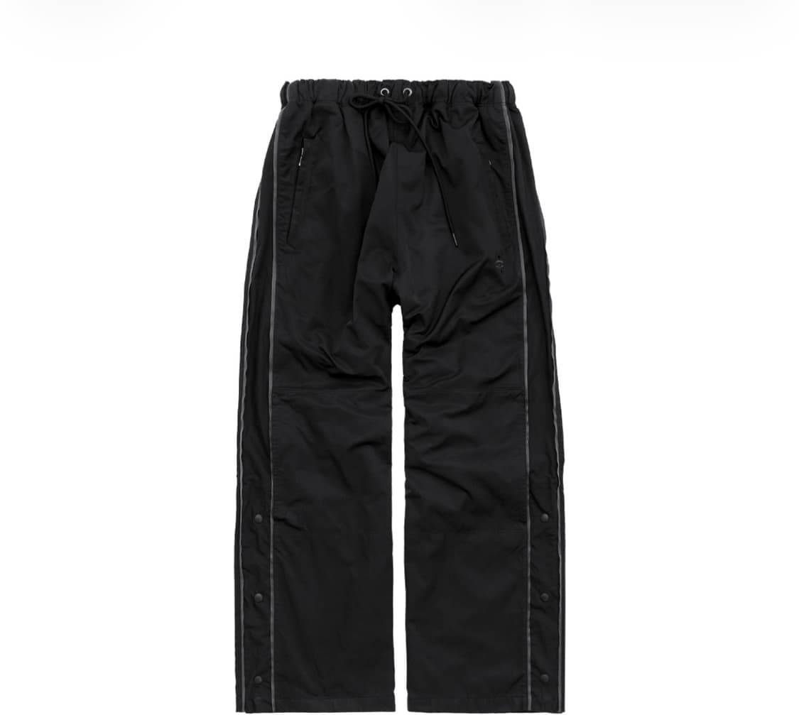 폴리테루 1011 나일론 트랙 팬츠 트리플 블랙 상품이미지1