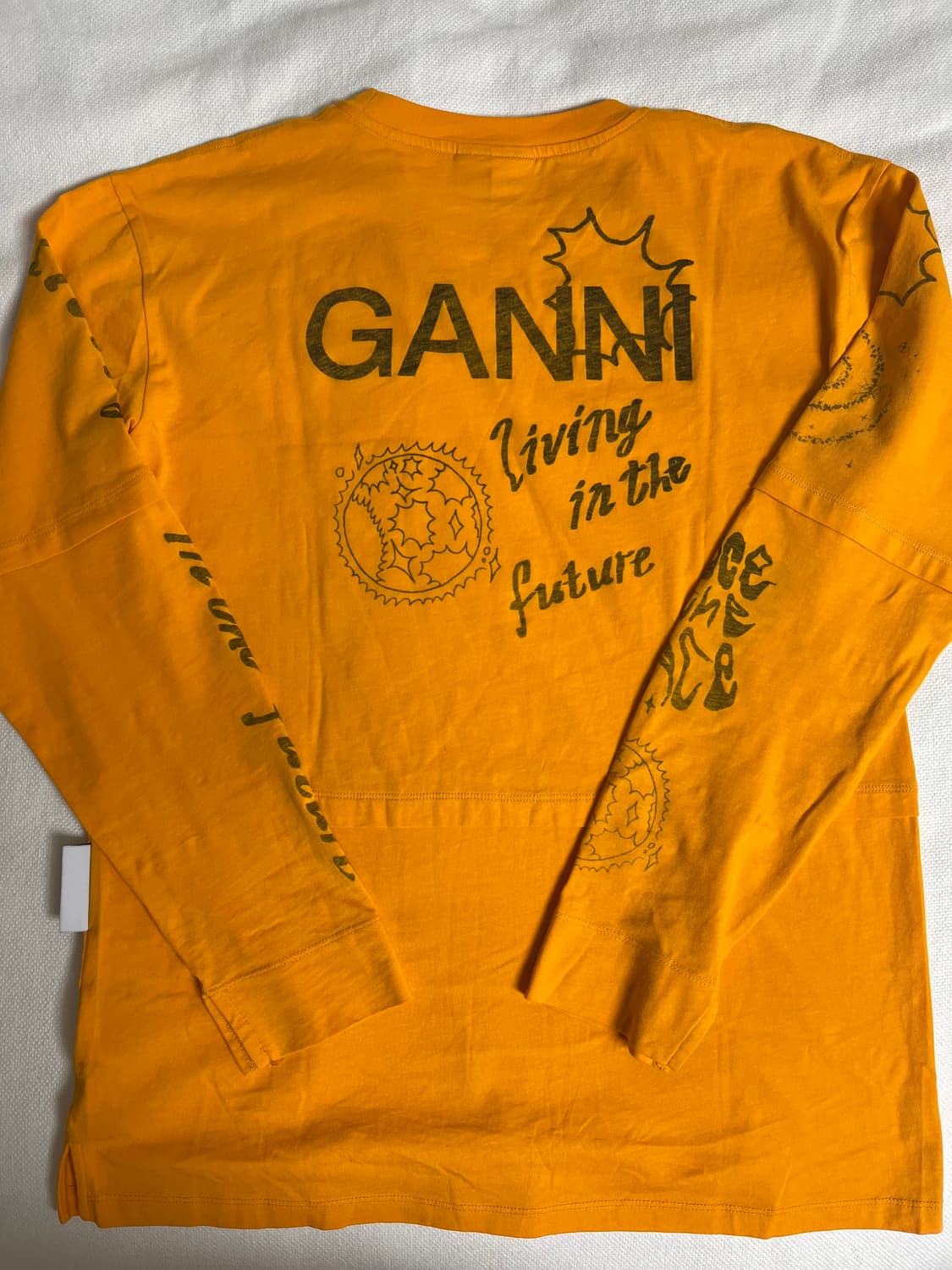 GANNI 롱 슬리브 티셔츠 판매 상품이미지7