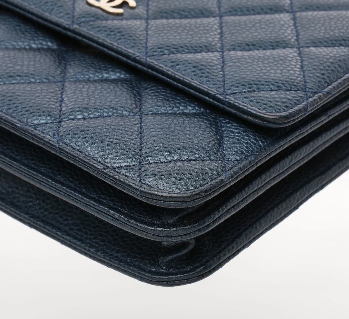 [S급] 샤넬 금장 캐비어 스퀘어 미니 크로스백 판매합니다!!! 상품이미지6