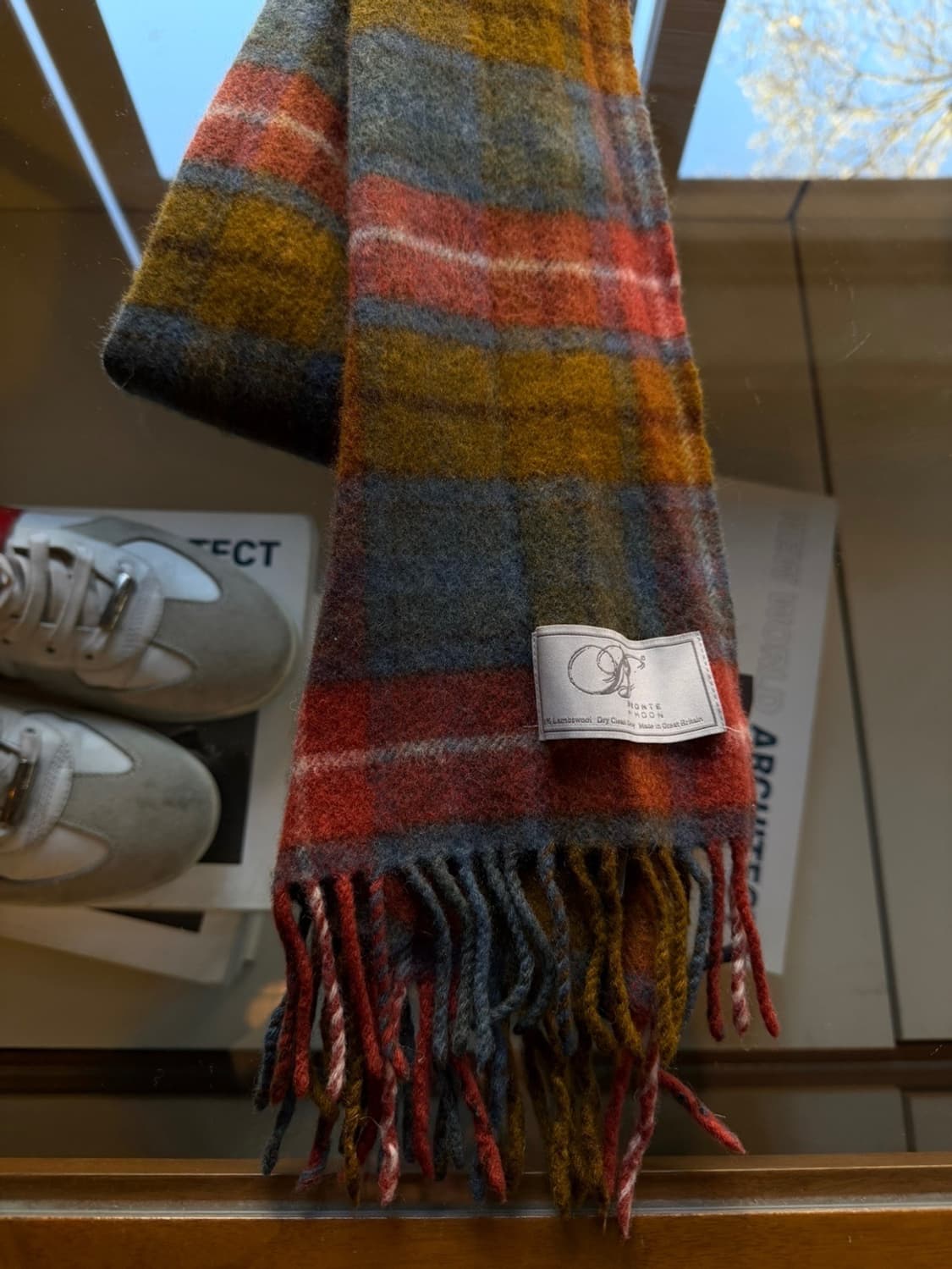 BRONTE 문트위드 램스울 머플러 상품이미지4