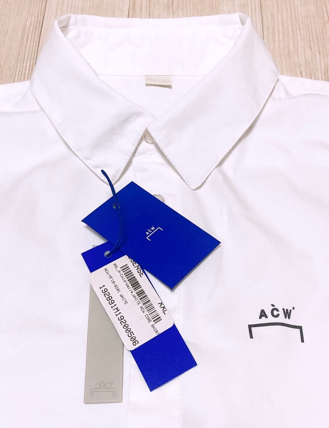 어콜드월 A-COLD-WALL* 화이트 코어 셔츠 완전 새상품 상품이미지5