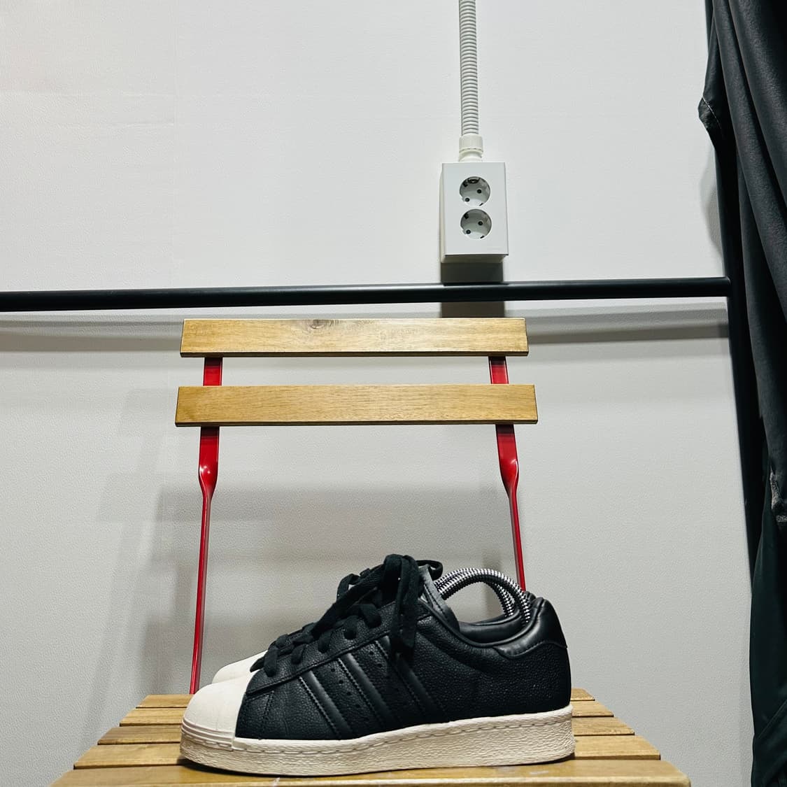 235) 아디다스 운동화 여성 여자 신발 슈퍼스타 블랙 상품이미지3