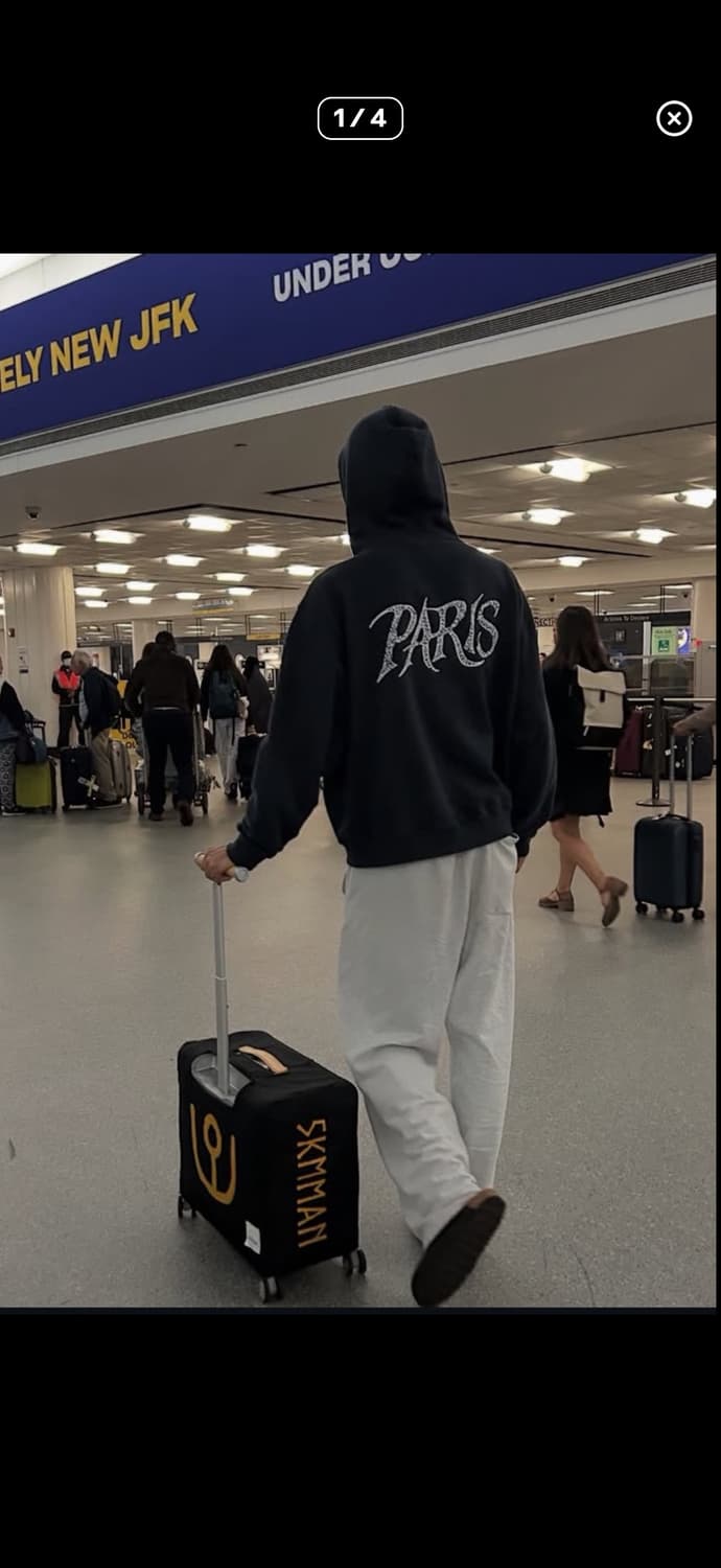 uvu 파리 후드집업 s 상품이미지1