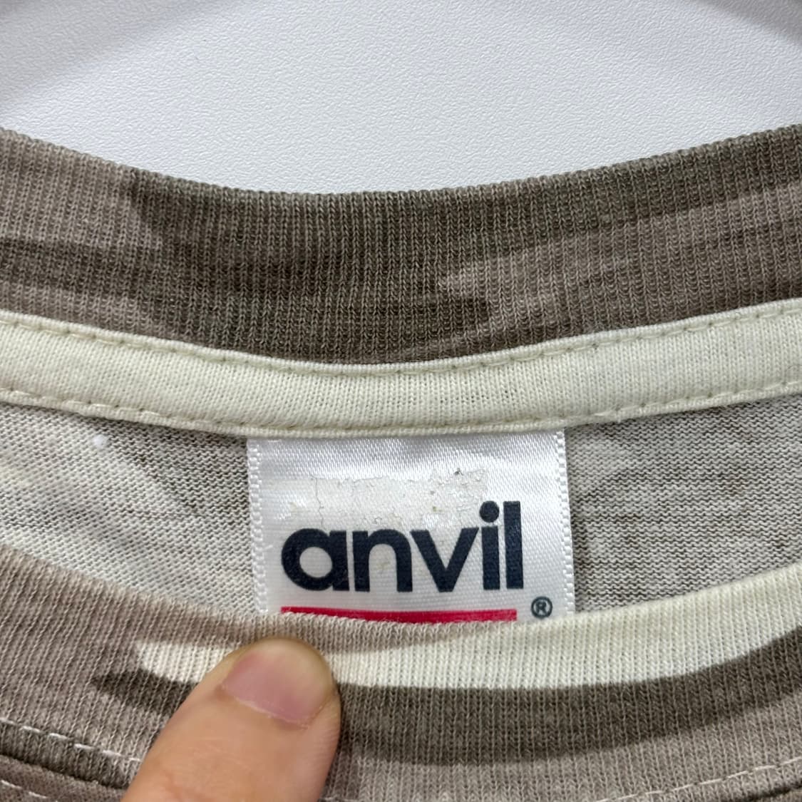 Anvil 90s 빈티지 카모패턴 반팔티  상품이미지4