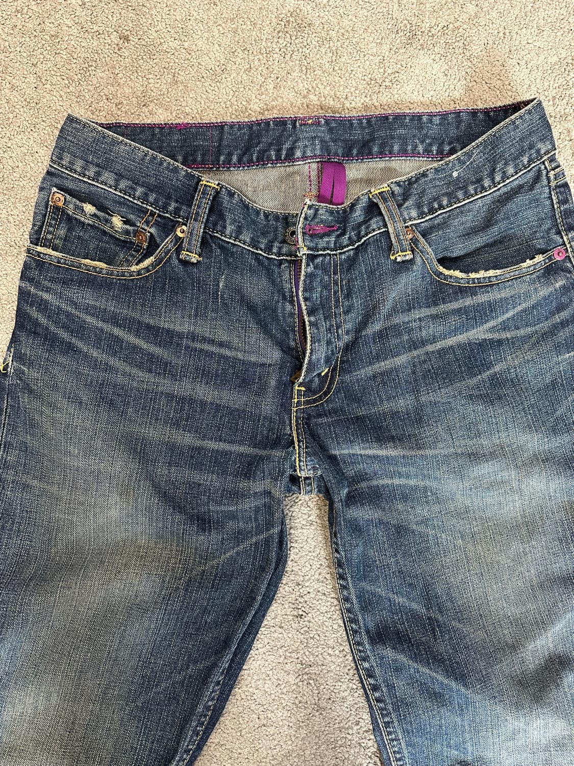 리바이스502 퍼플패키지 페이드 데님 팬츠(32) 상품이미지5