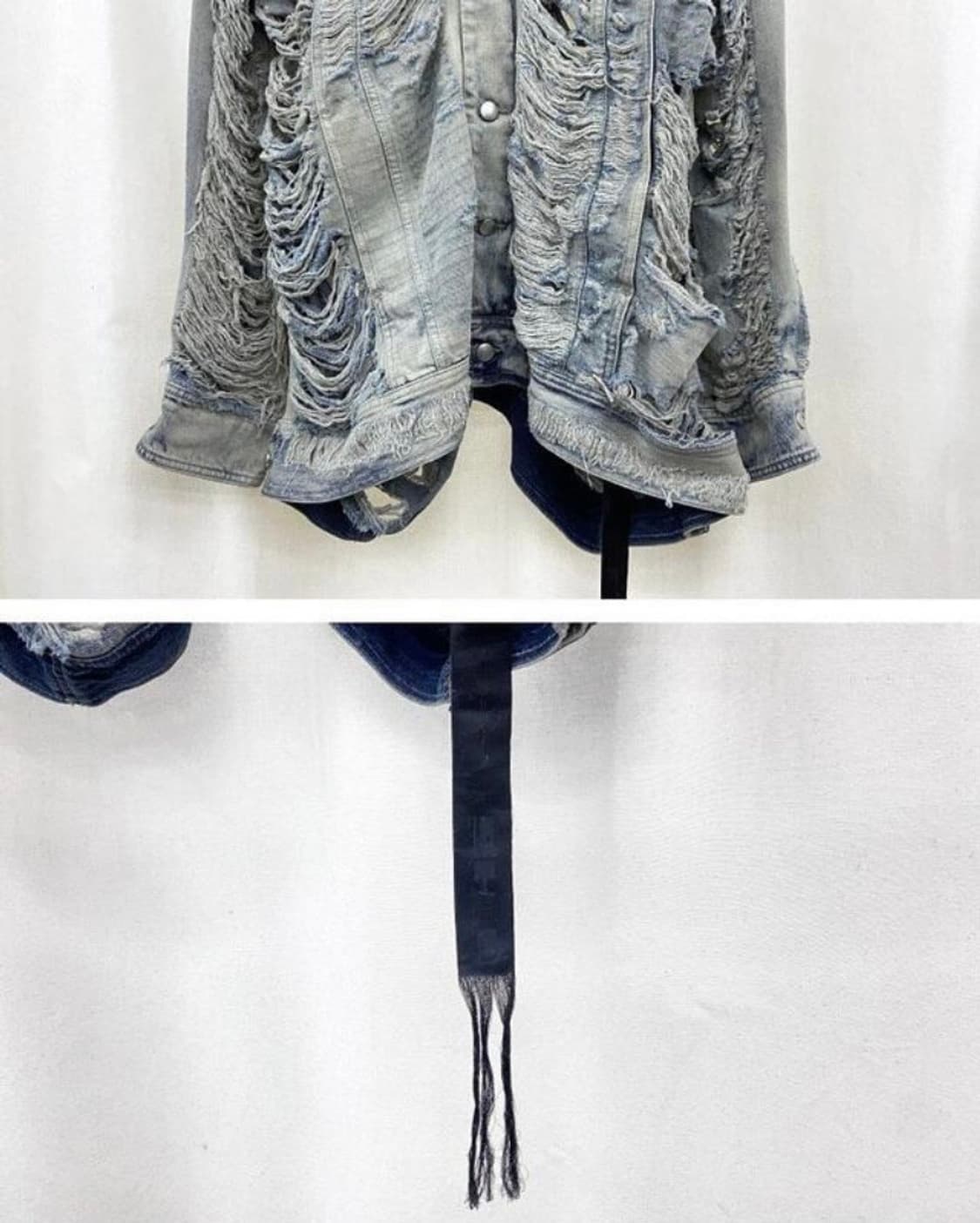 릭오웬스 23FW 점보 워커 데님 자켓 미네랄 상품이미지5