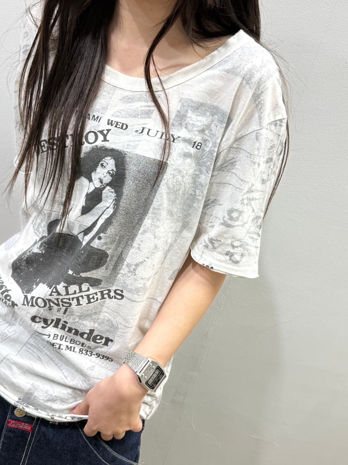 히스테릭글래머 리버시블 그래픽 아트워크 티셔츠 상품이미지2