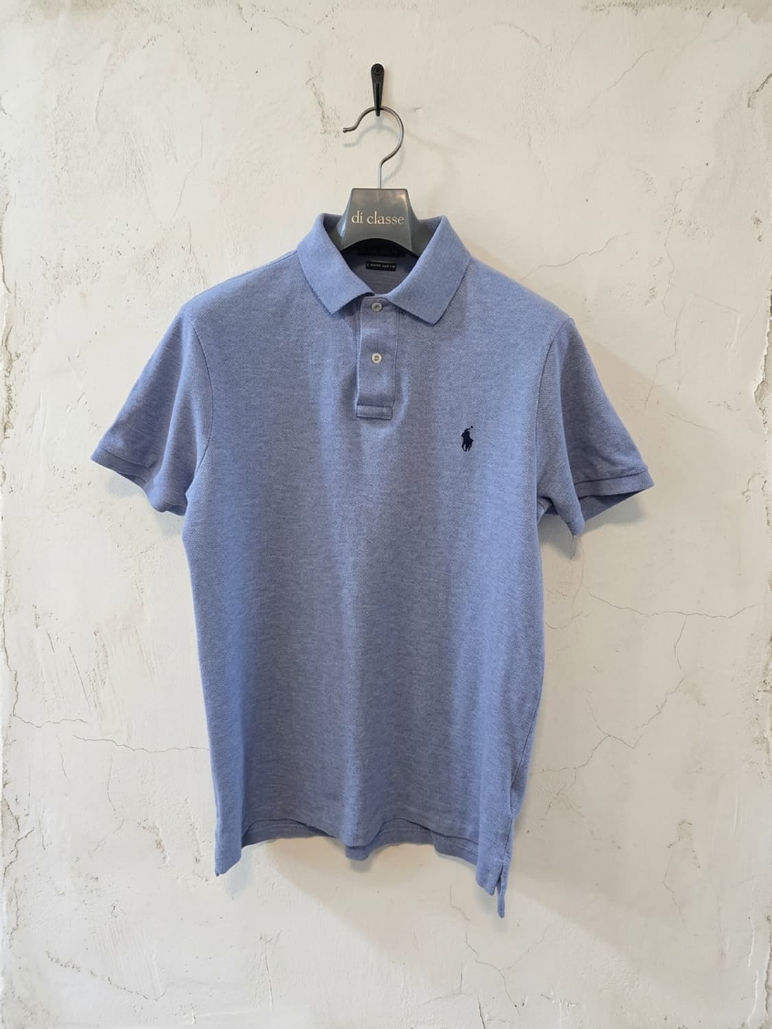 폴로 랄프로렌 카라티 M 커스텀 슬림핏 하늘색 상품이미지1