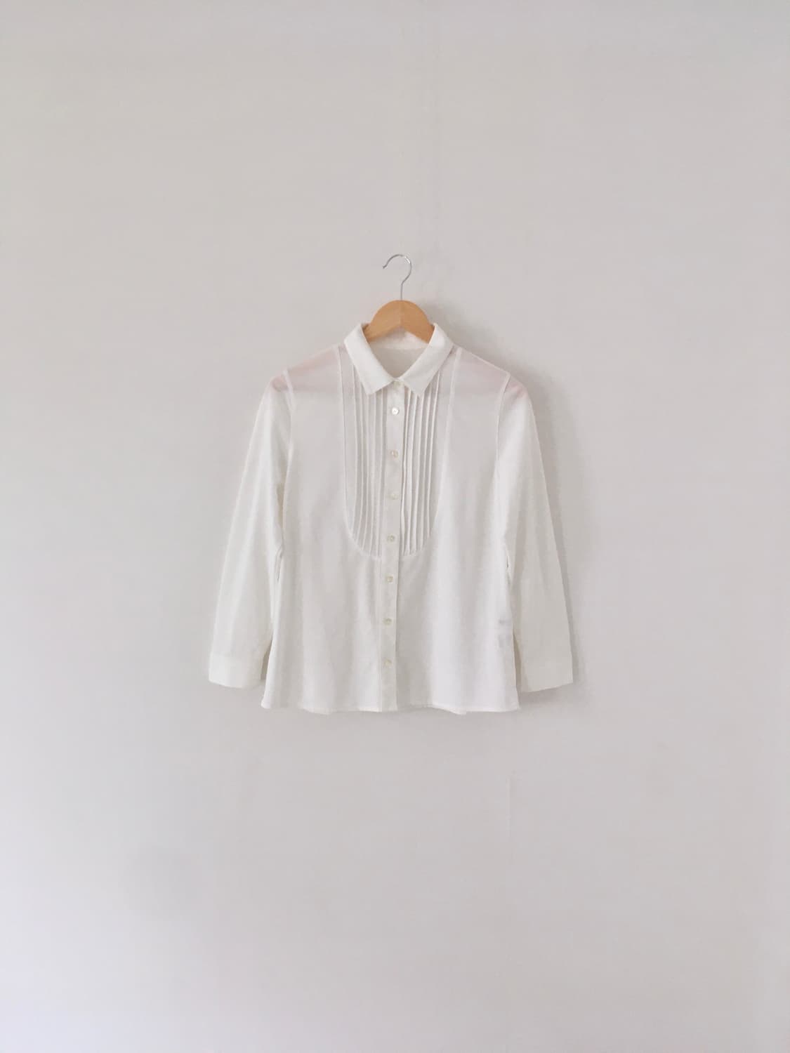 pintuck pique shirt 상품이미지6