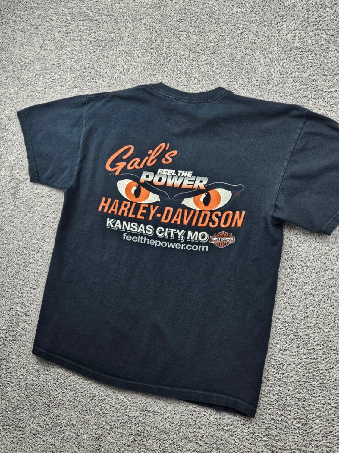 USA 할리데이비슨 미주리 캔자스시티 반팔 티셔츠 ( L )/ 11687 상품이미지10
