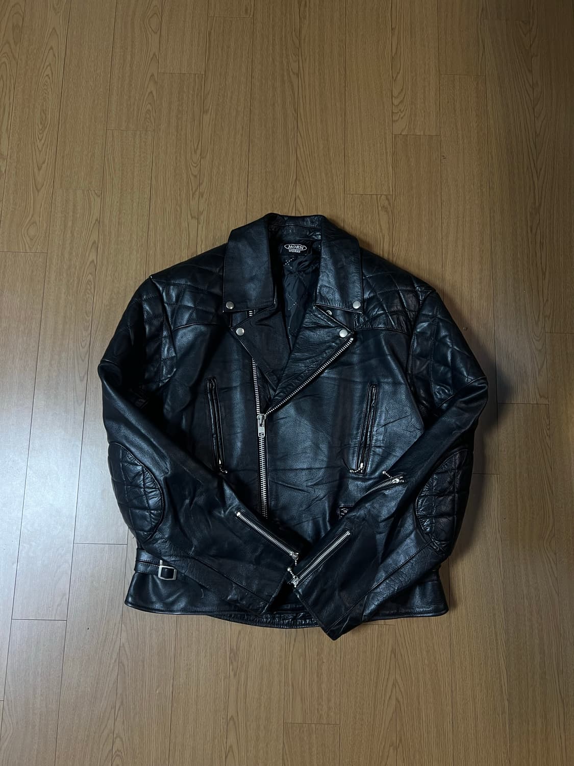 Horn works사 카우하이드 더블라이더 자켓 상품이미지1