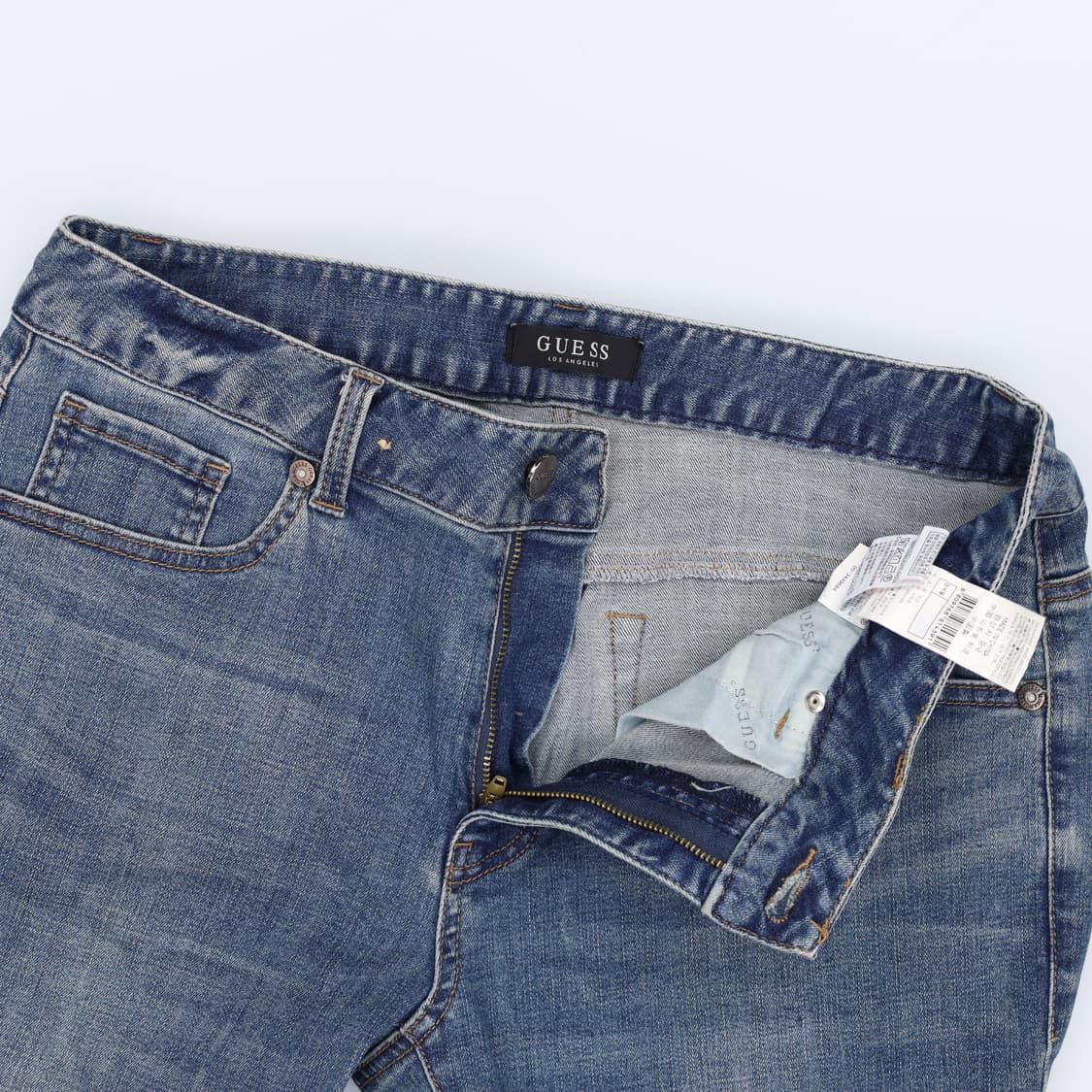 [80(32)] 게스 워싱 청바지 데님팬츠 1231H2 상품이미지4