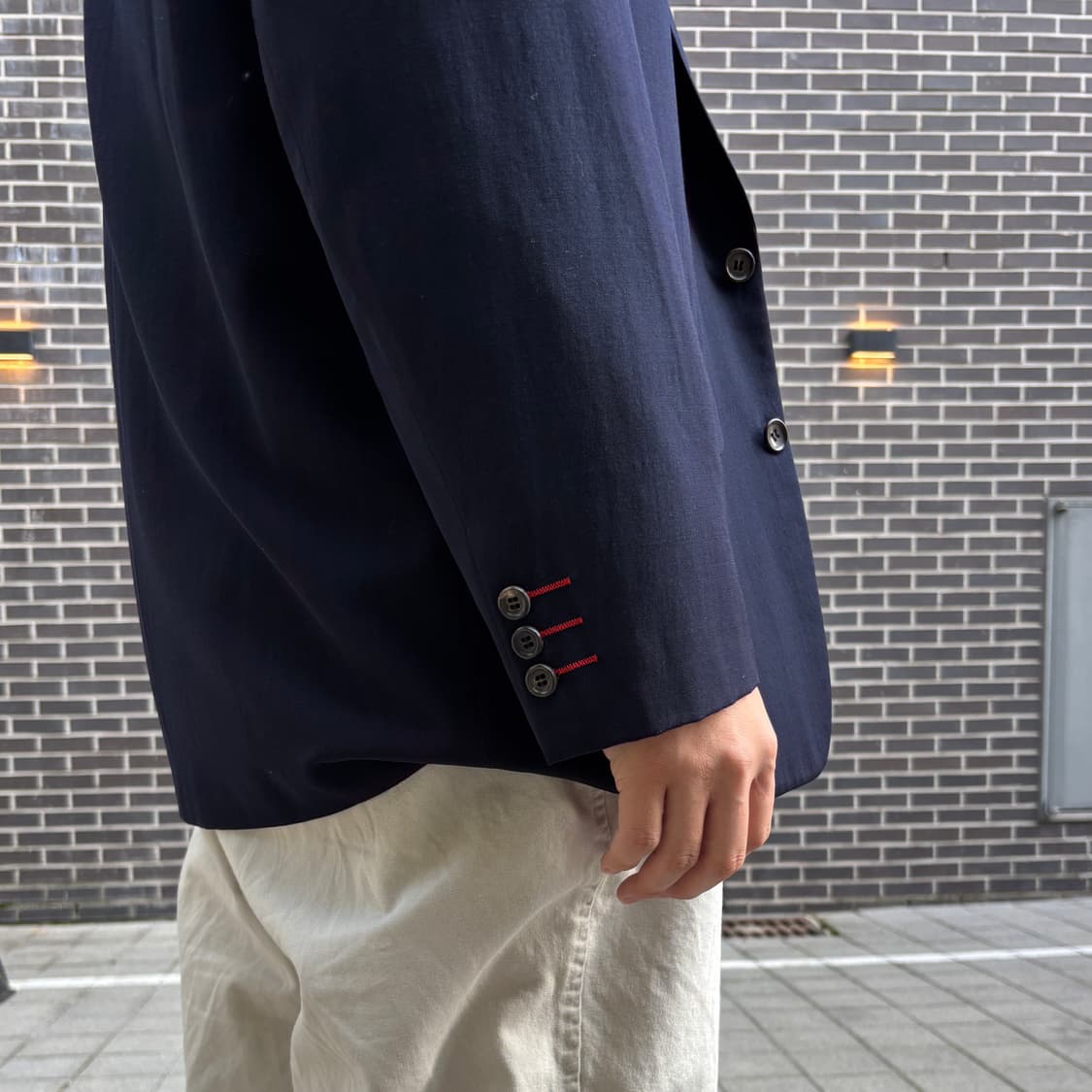 80's 꼼데가르송 옴므 플러스 울 블레이저 상품이미지3