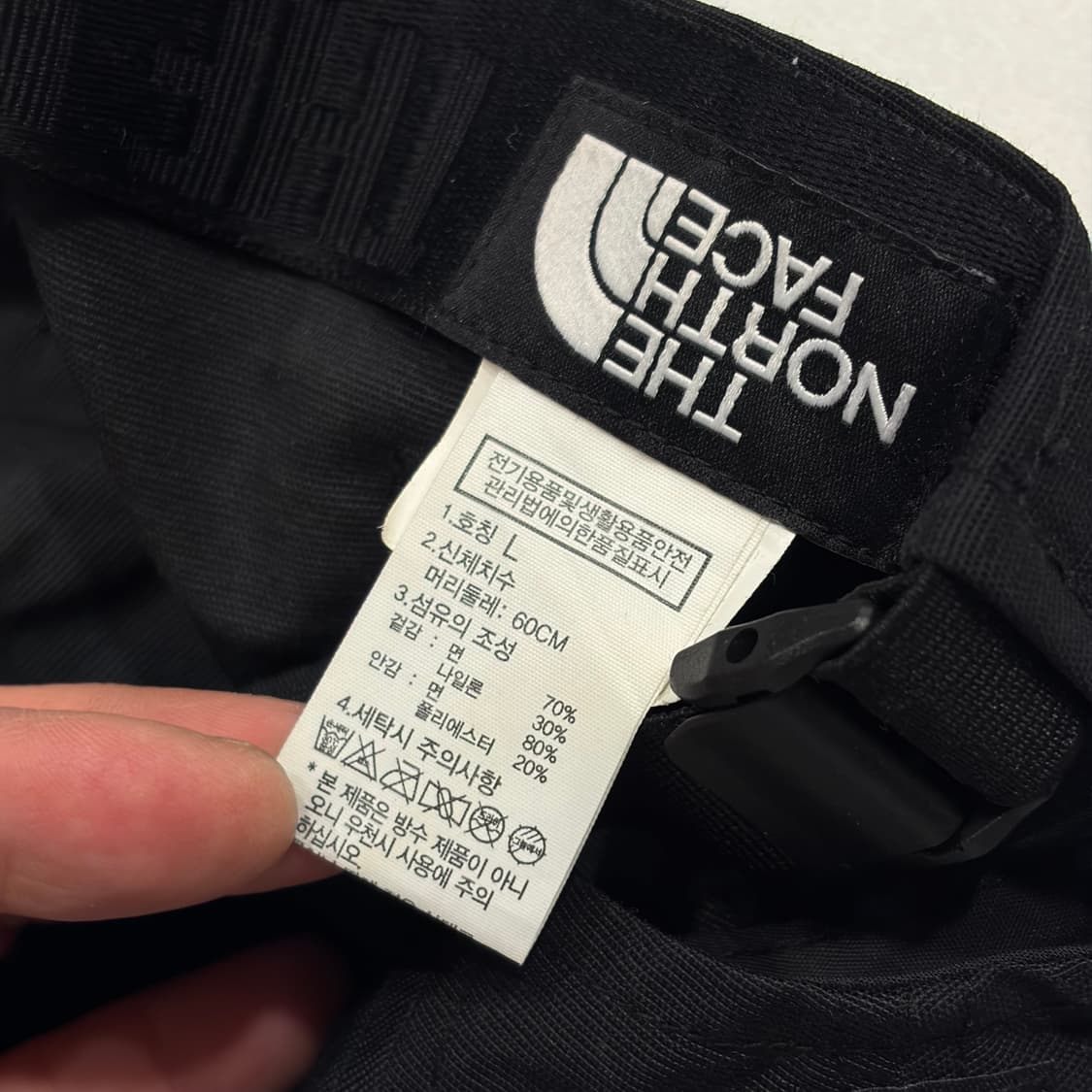 노스페이스 블랙 캠프캡 볼캡 모자 상품이미지4