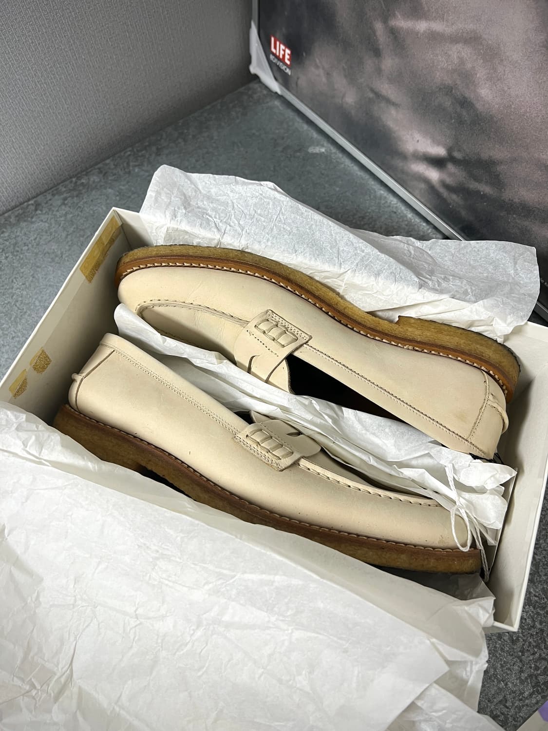 MARGARET HOWELL-BEIGE LOAFERS 상품이미지6