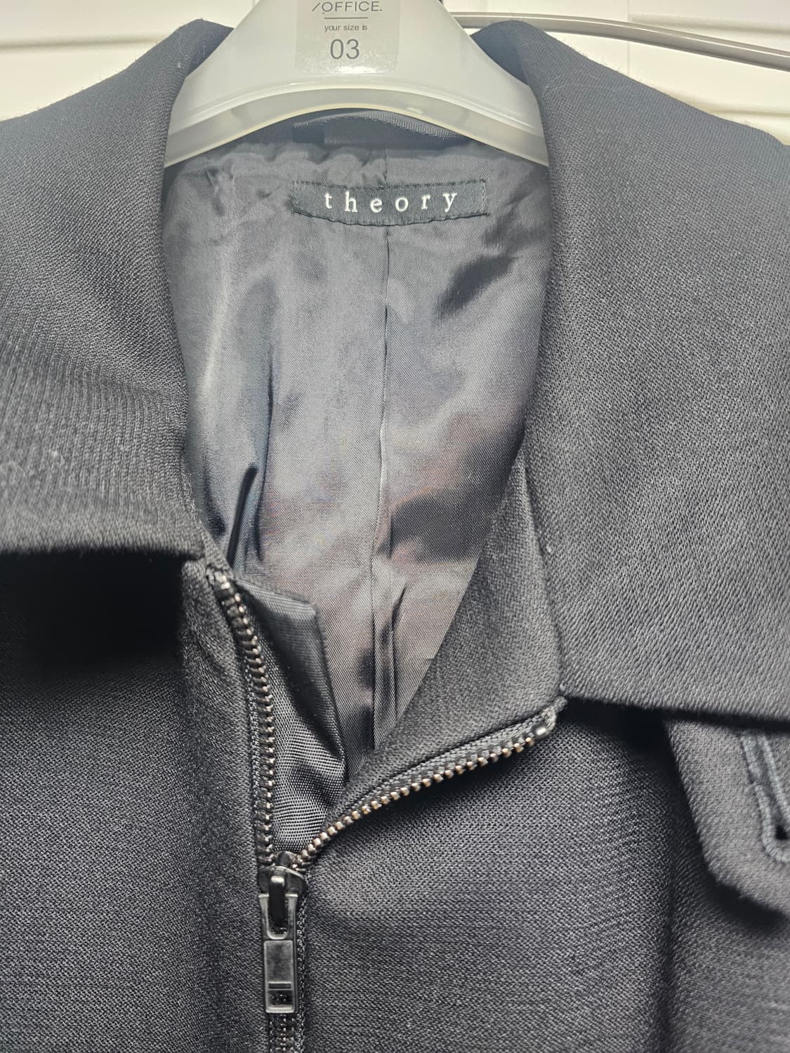 띠어리 숏자켓 M  상품이미지2