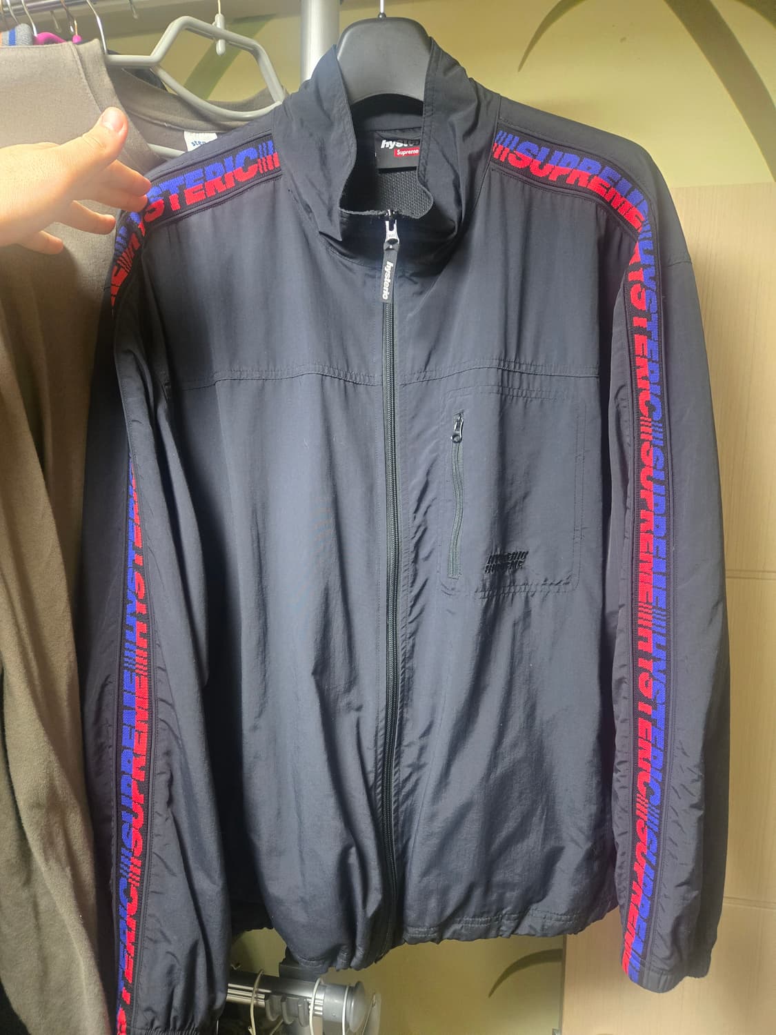 슈프림 x 히스테릭 글래머 트랙 자켓 XXL 2XL 상품이미지1