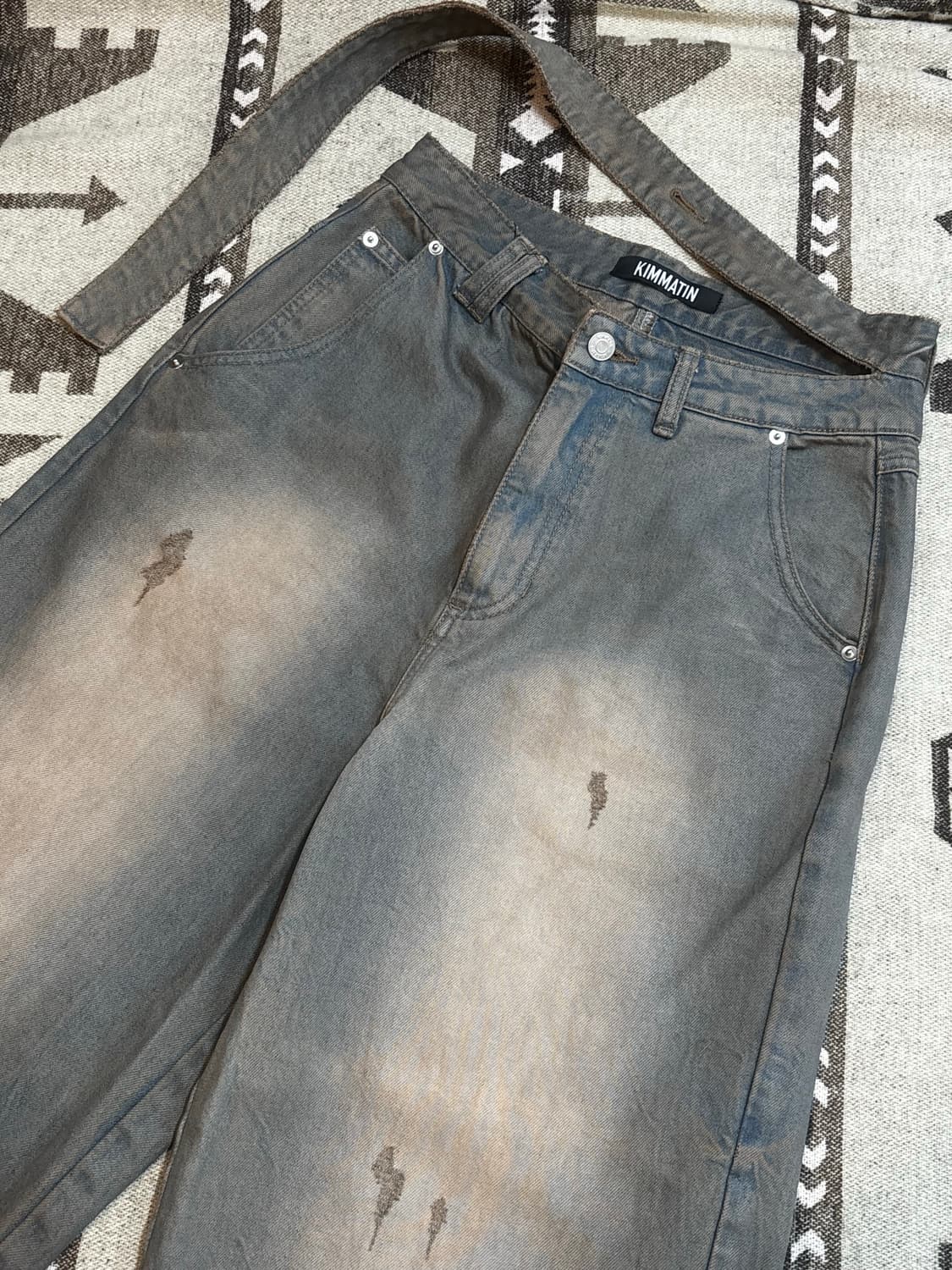 킴마틴(KIMMATIN) 마뗑킴 하이엔드 데님 팬츠 상품이미지3