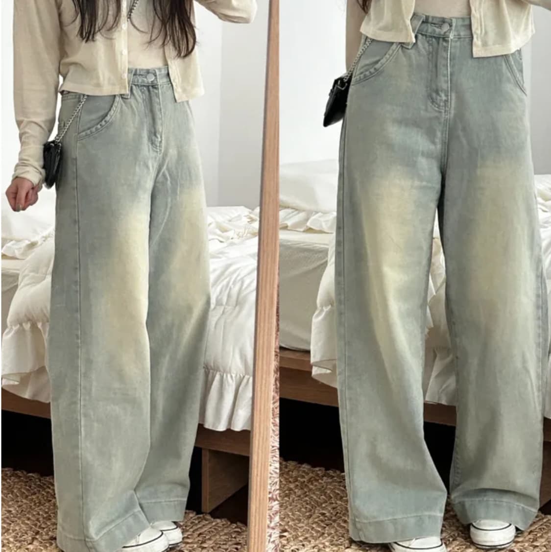 빈티지 워싱 데님 상품이미지1