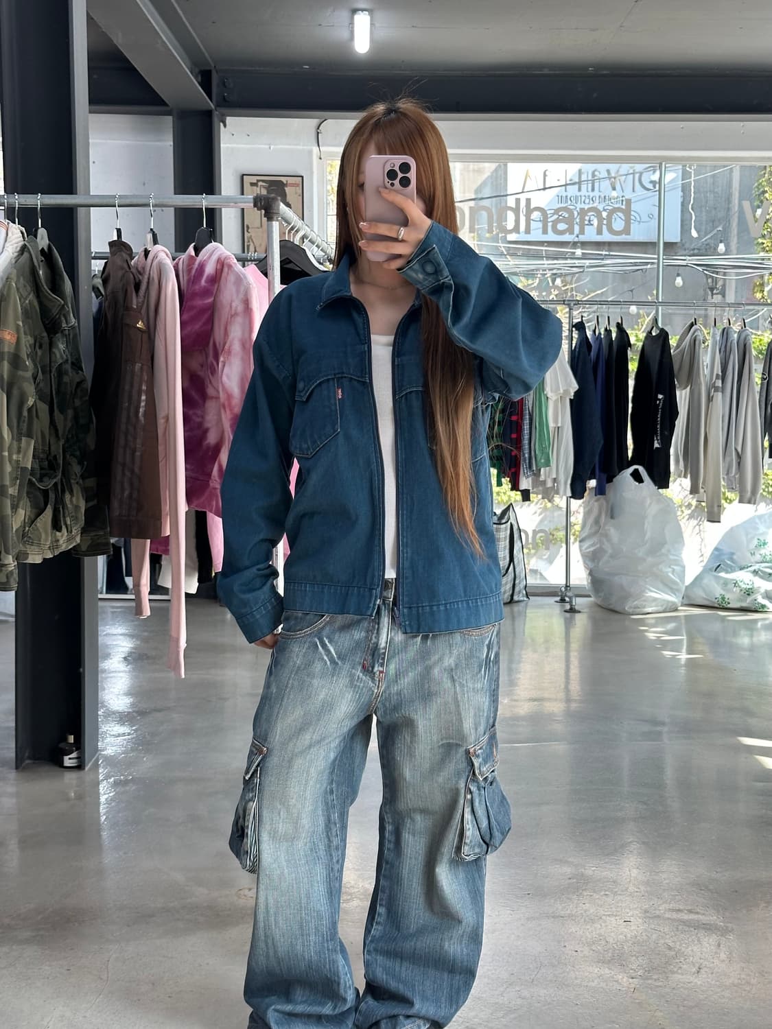 리바이스 00’s N3BP 워시드 데님자켓 상품이미지2