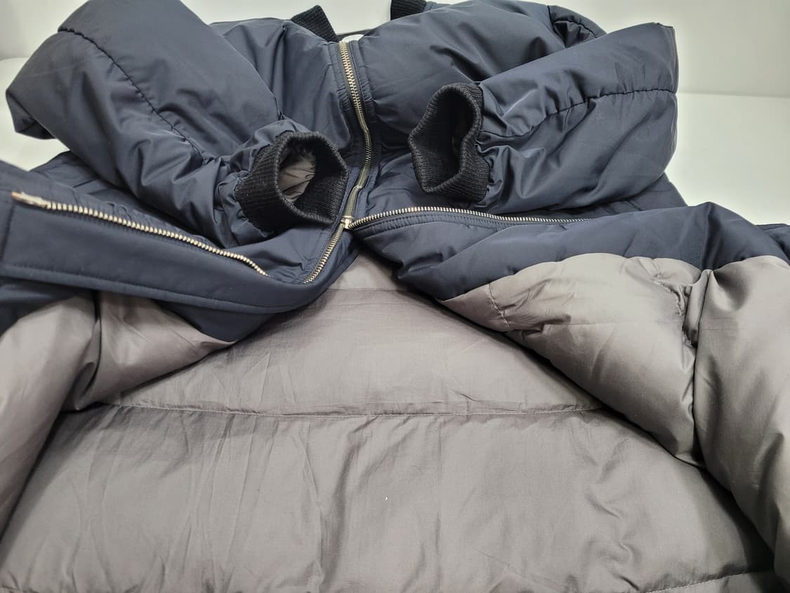 DeWL 듀엘 덕다운 롱 패딩 블루종 자켓 / 여 85 (55) 네이비
 상품이미지6