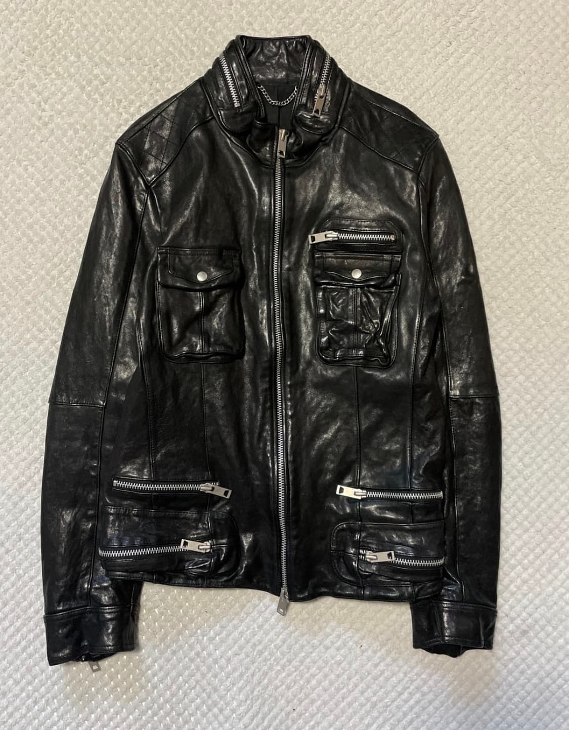 양가죽 투웨이 레더자켓 상품이미지1