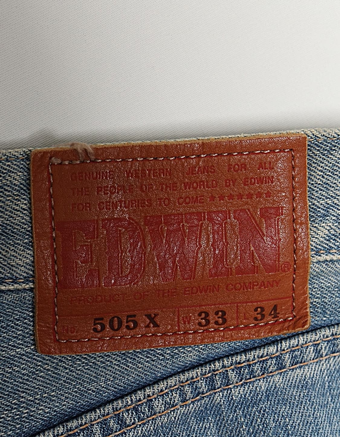 EDWIN 505X Selvedge Denim Pant (33) 상품이미지7
