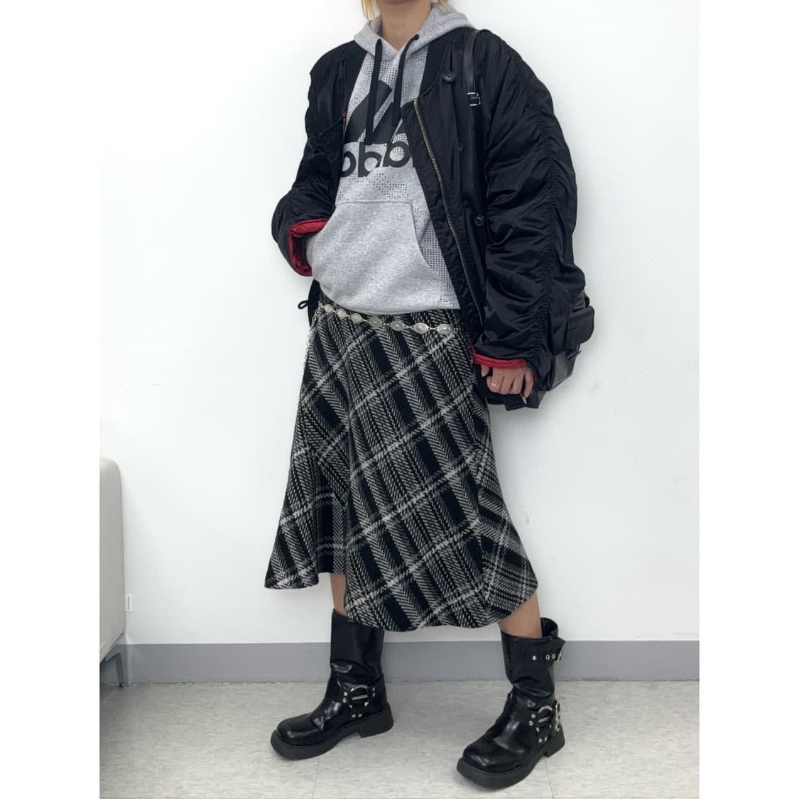 빈티지 블랙 항공 점퍼 MA-1 봄버자켓 상품이미지5