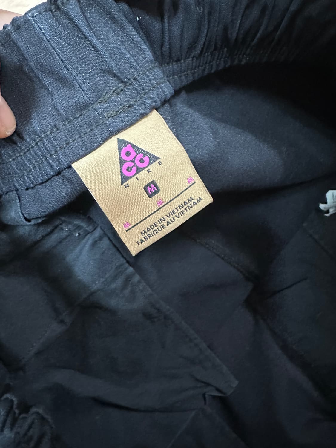 [US:M]나이키 ACG 트레일 팬츠 블랙 상품이미지7