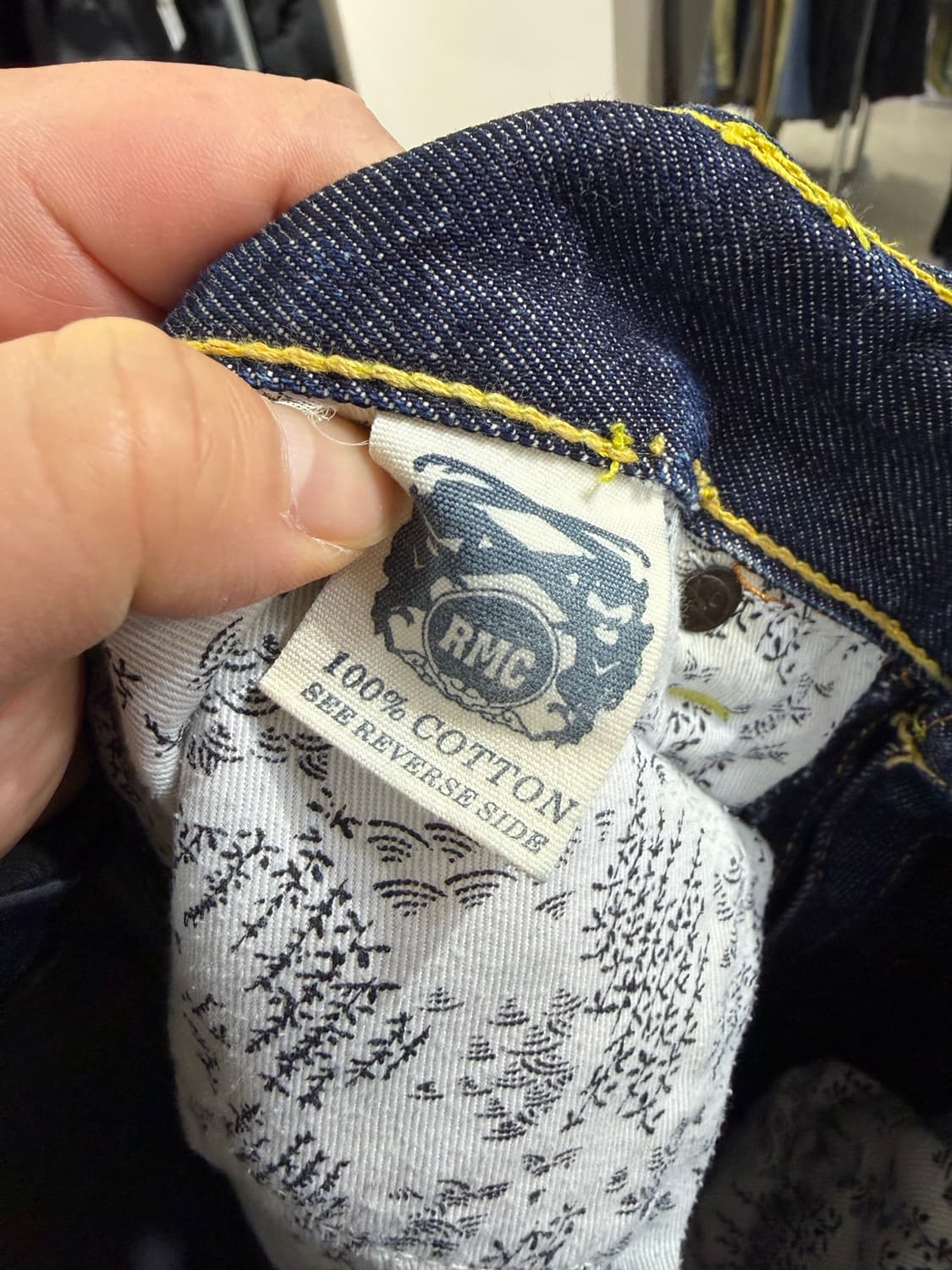 RMC 레드 몽키 컴퍼니 자수 데님팬츠 상품이미지10